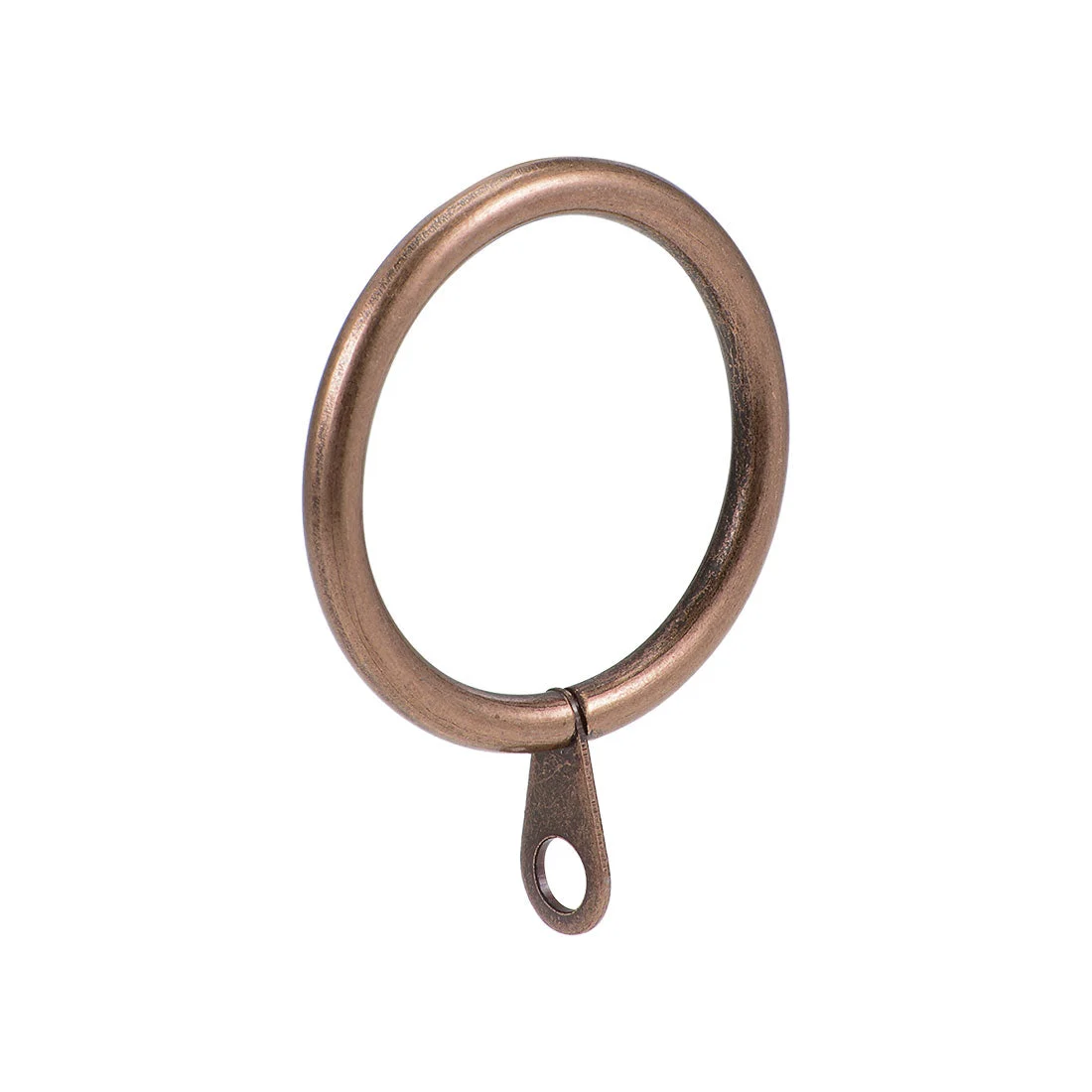 Curtain Rings Metal 32mm Inner Dia Drapery Ring for Curtain Rods Copper 28Pcs