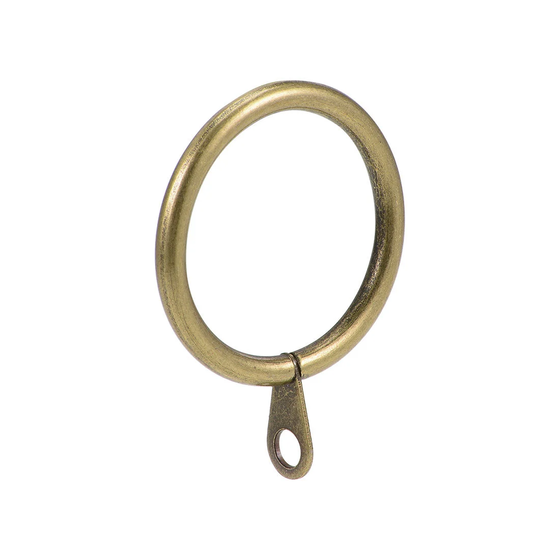 Curtain Ring Metal 32mm Inner Dia Drapery Ring for Curtain Rods Bronze 28 Pcs