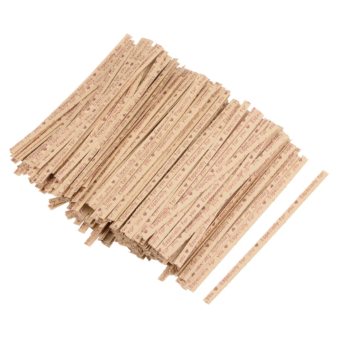 Long Strong Twist Ties 4 Inches Quality Closure Tie for Tying Gift Bags Art Craft Ties Manage Cords Coffee 1000pcs