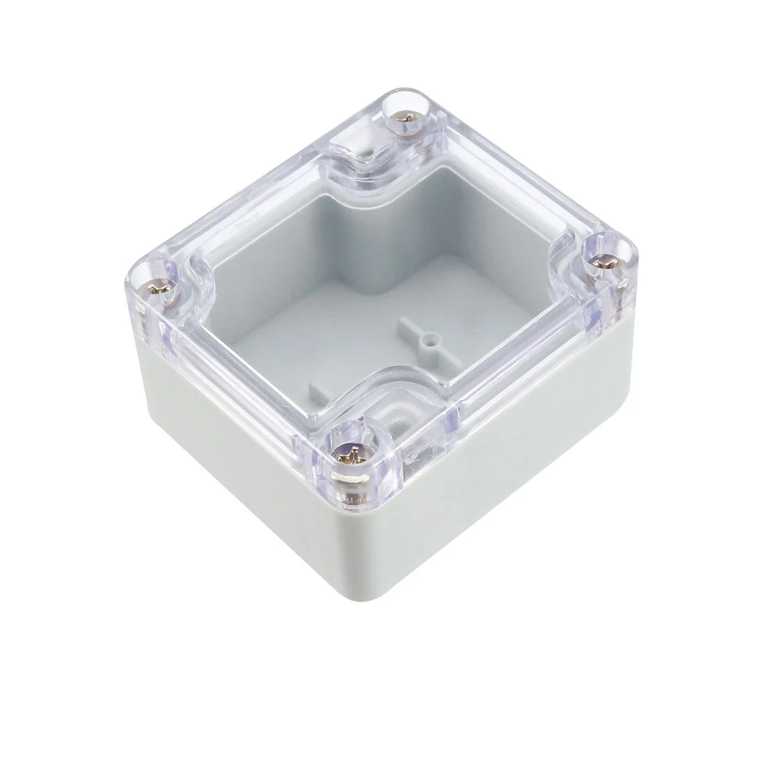 63mmx58mmx35mm(2.48x2.28x1.38inch) ABS Junction Box Universal Project Enclosure w PC Transparent Cover