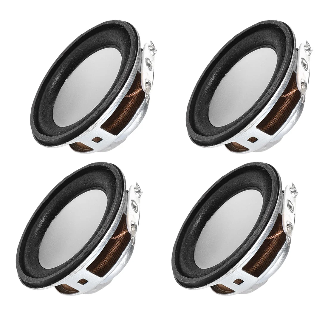 3W 4 Ohm Micro Internal Speaker Magnet Loudspeaker 40mm Dia 4pcs