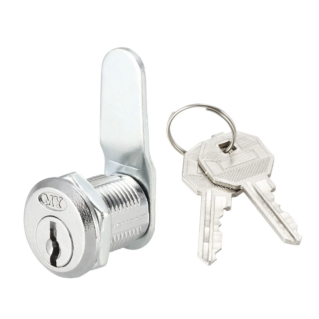 Cam Lock 20mm Cylinder Length 48mm x 2mm Cam Cabinet Locks Keyed Different