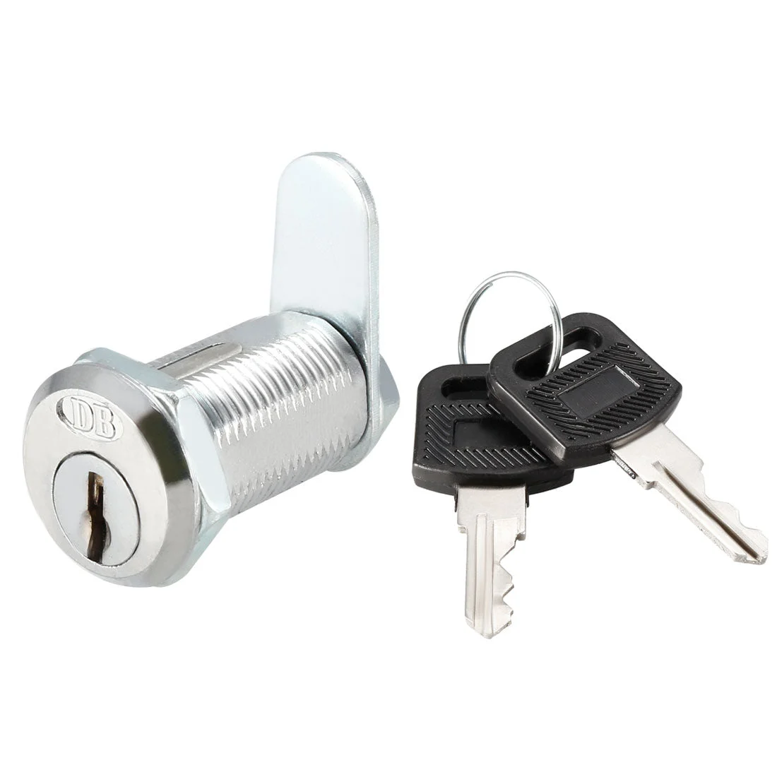 Cam Lock 1-1/8" Cylinder Length with No.5 Cam Nut-on Type Keyed Different