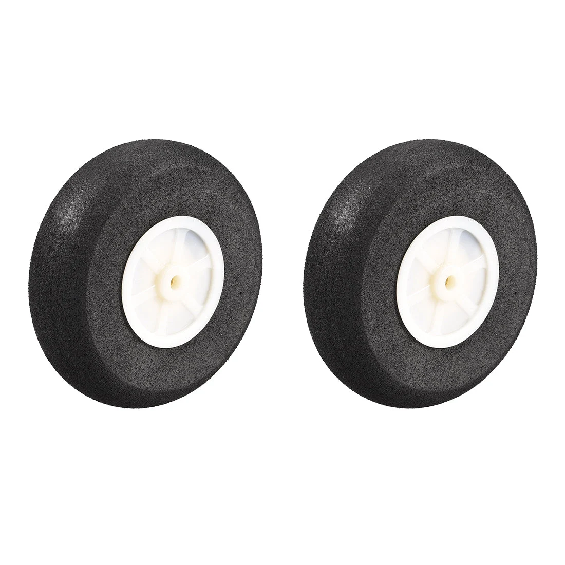 RC Airplane Wheels - 2PCS RC Airplane Aircraft Sponge Wheels 2.75 Inch x 0.14 Inch