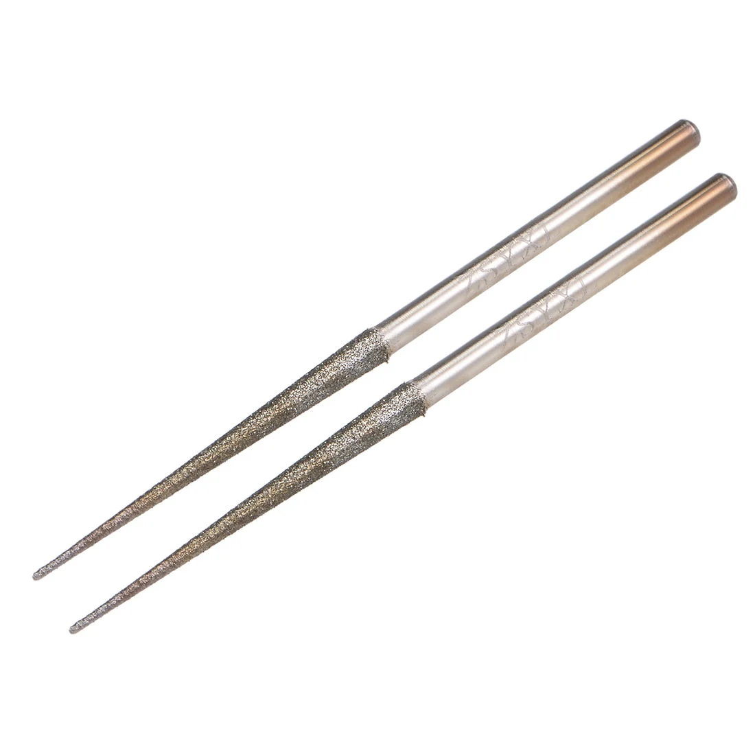Mini Diamond Burrs Grinding Drill Bits for Rotary Tool 2.9mm Shank 2.6mm Conical 2 Pcs