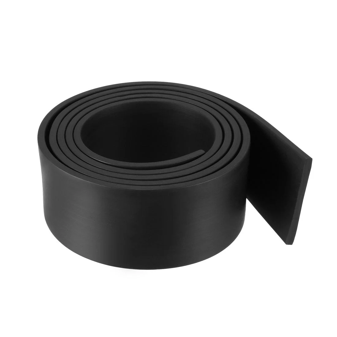 Solid Rectangle Rubber Seal Strip 35mm Wide 3mm Thick, 1 Meter Long Black