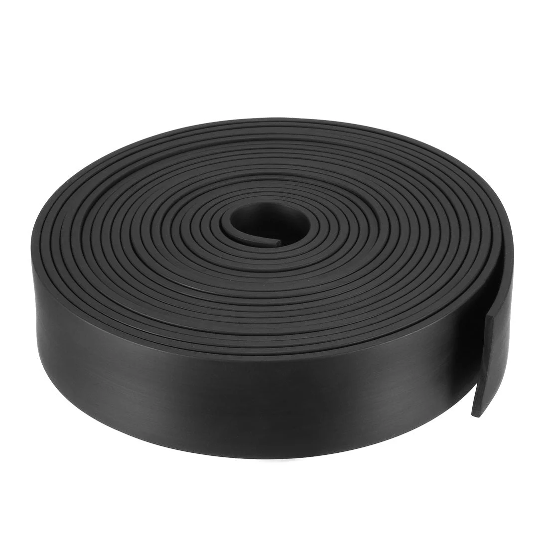 Uxcell Solid Rectangle Rubber Seal Strip 35mm Wide 3mm Thick, 5 Meters Long Black