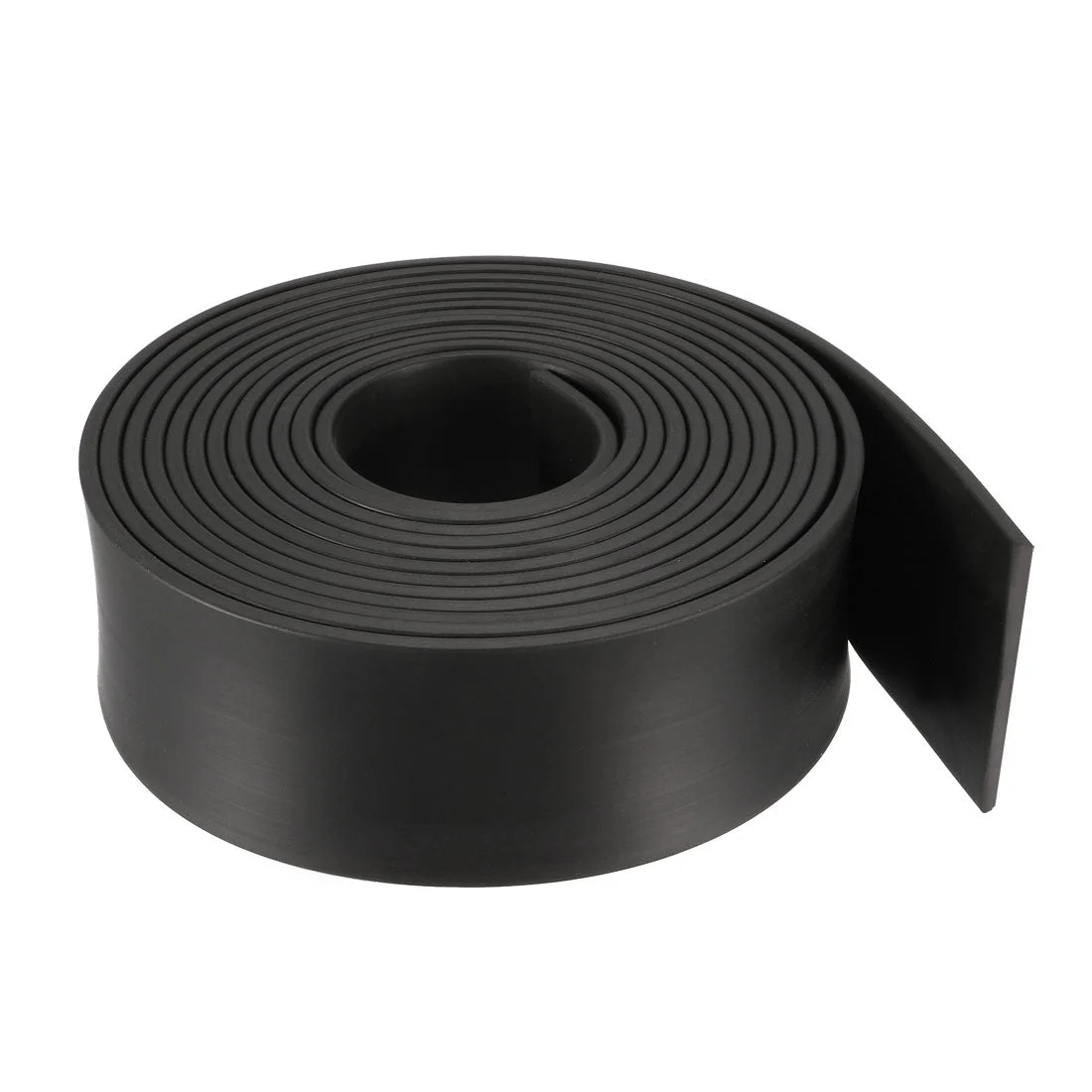 Uxcell Solid Rectangle Rubber Seal Strip 40mm Wide 3mm Thick, 3 Meters Long Black