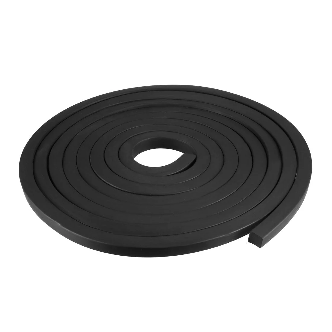 Uxcell Solid Rectangle Rubber Seal Strip 10mm Wide 10mm Thick 3 Meters Long Black