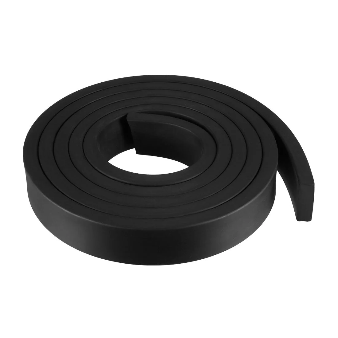 Uxcell 30mm x 10mm x 2m Solid Rectangle Rubber Seal Strip Insulation Window Door stop