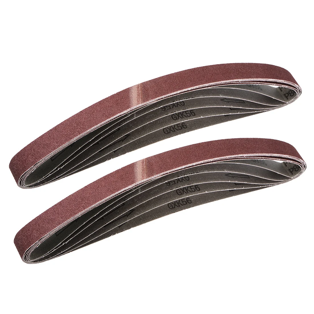 1 x 30 Inch Sanding Belt 80 Grit Sand Belts for Belt Sander 10pcs