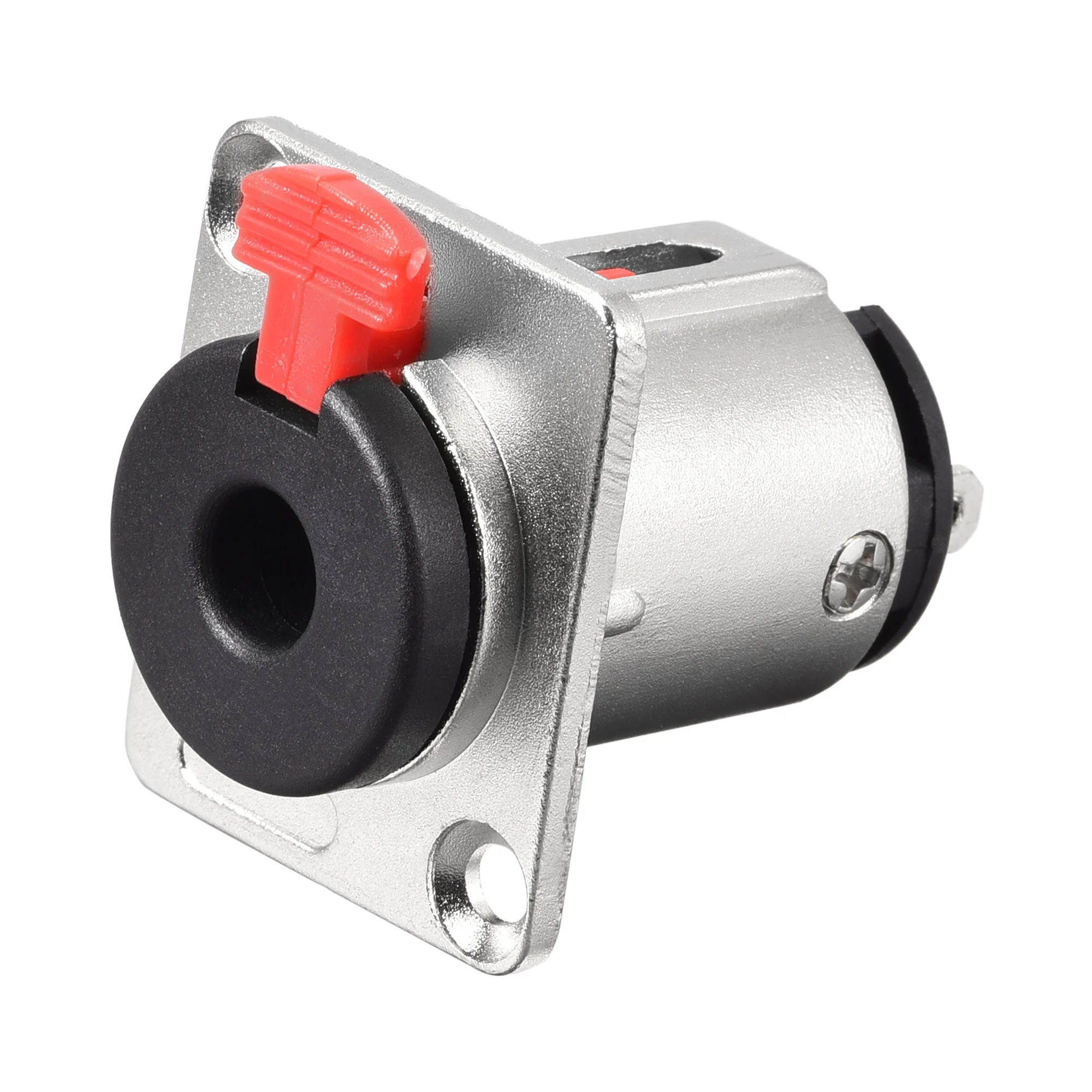 6.35mm 1/4 Inch Female Stereo TRS Audio Socket Jack Connector Panel/Chassis Mount - 6.35mm Stereo Socket 1pcs