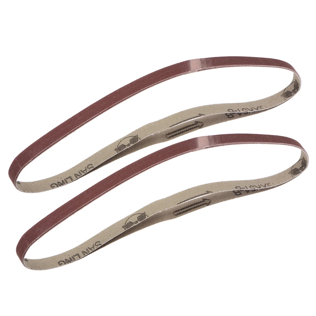 3/8-inch x 21-inch(9mm x 533mm) Sanding Belt 400 Grit Aluminum Oxide 4pcs
