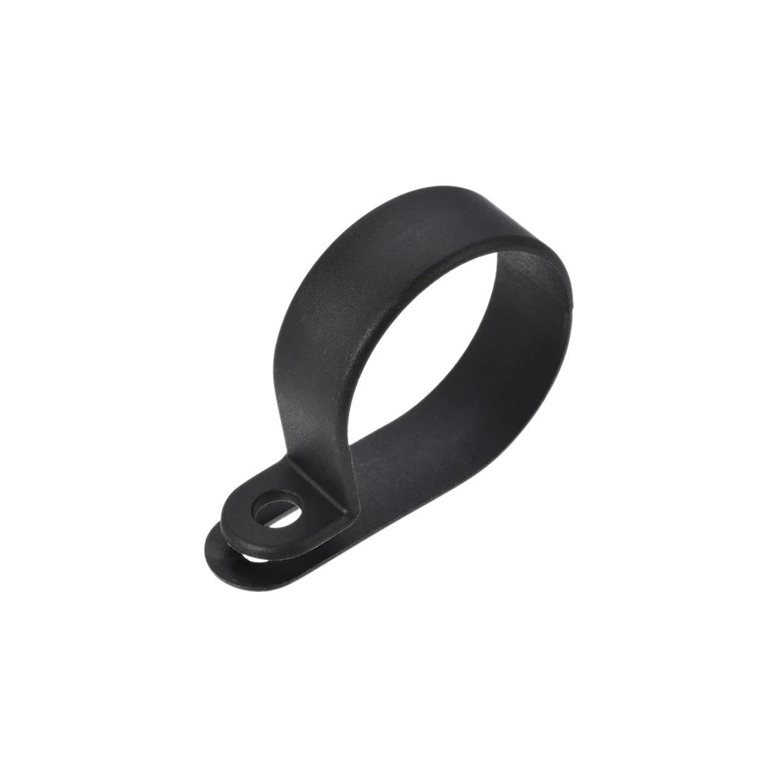 Uxcell Cable Clips Wire Holder R Type Clamp Fastener 30mm for Home Office Cords Management Black 20Pcs