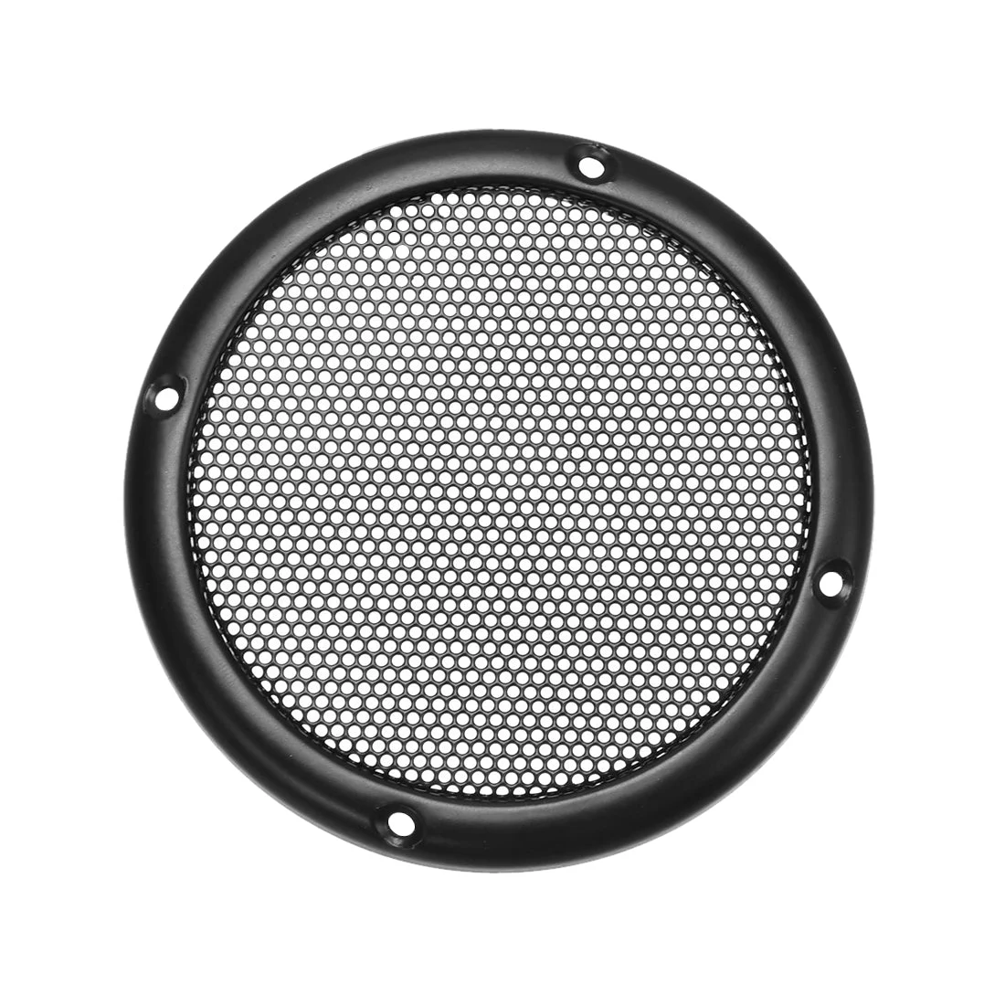 Speaker Grill Cover 3.5 Inch 96.7mm Mesh Decorative Circle Subwoofer Guard Protector Black