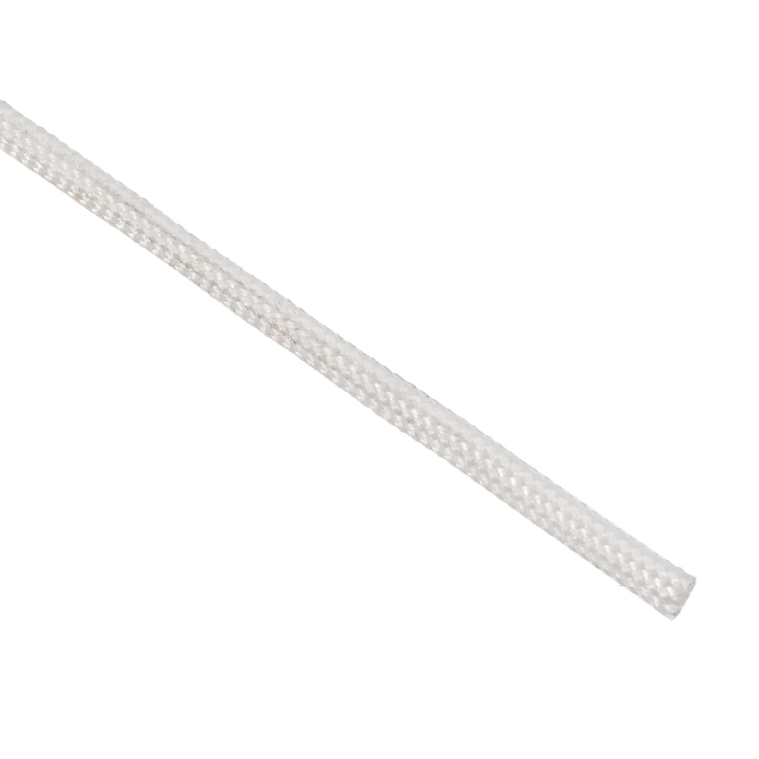 Insulation Cable Protector, 9.8Ft-1mm High TEMP Fiberglass Sleeve White