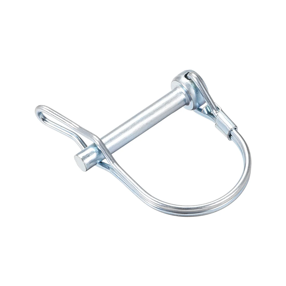 Shaft Locking Pin w Ear 6mmx40mm Coupler Pin for Farm Trailers Lawn Arch