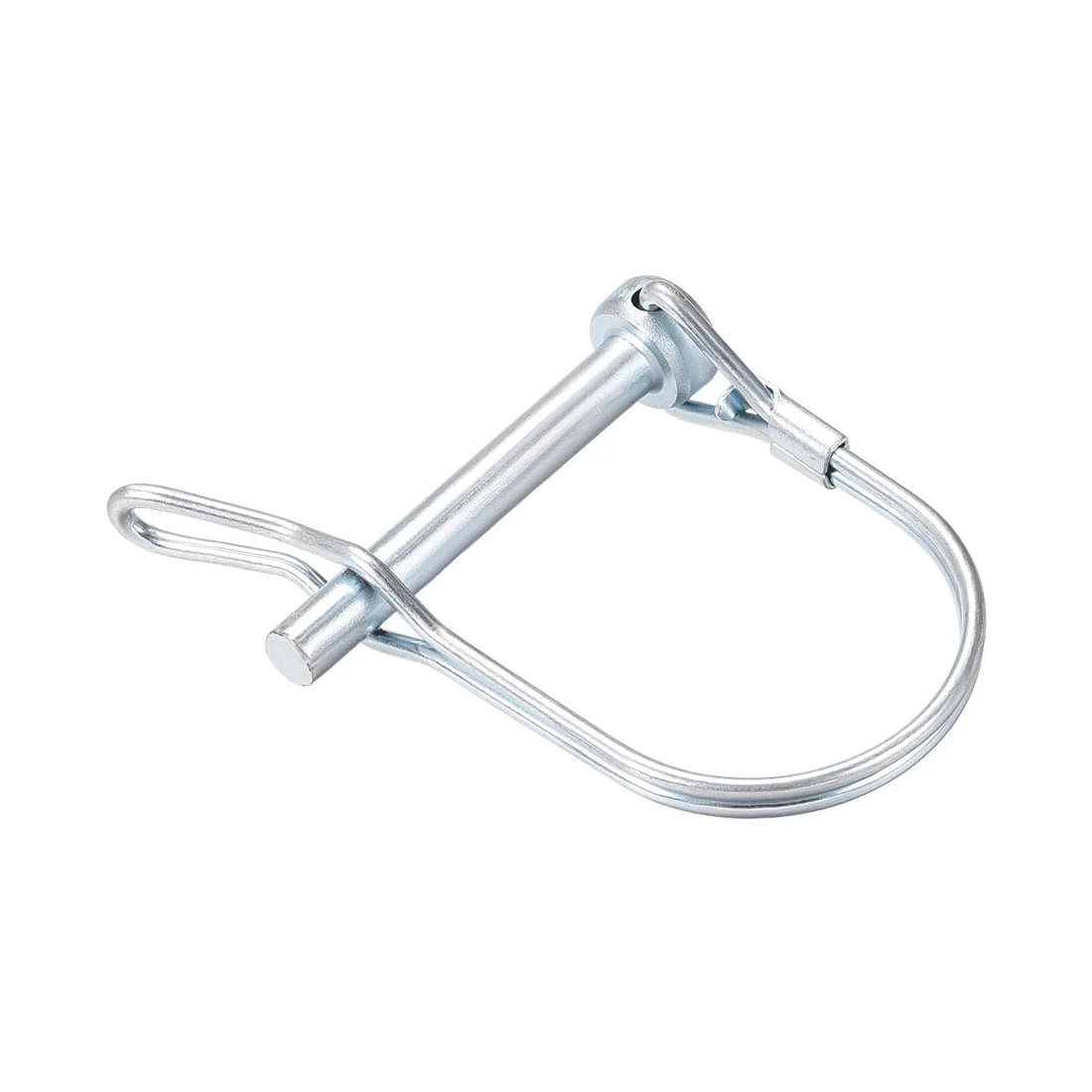 Shaft Locking Pin w Ear 6mmx45mm Coupler Pin for Farm Trailers Lawn Arch