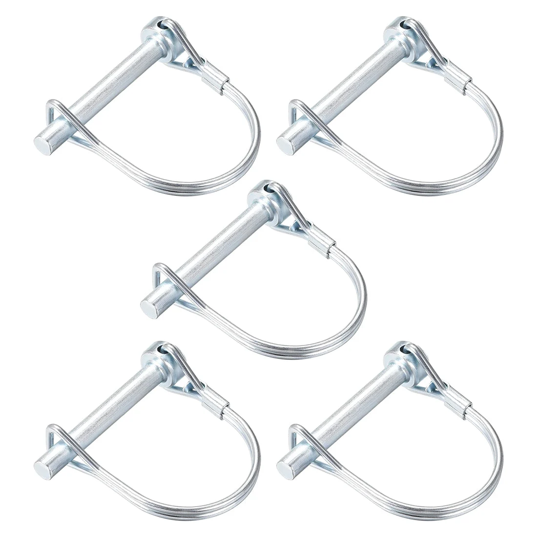 Shaft Locking Pin 6mmx45mm Coupler Pin for Farm Trailers Lawn Arch 5Pcs