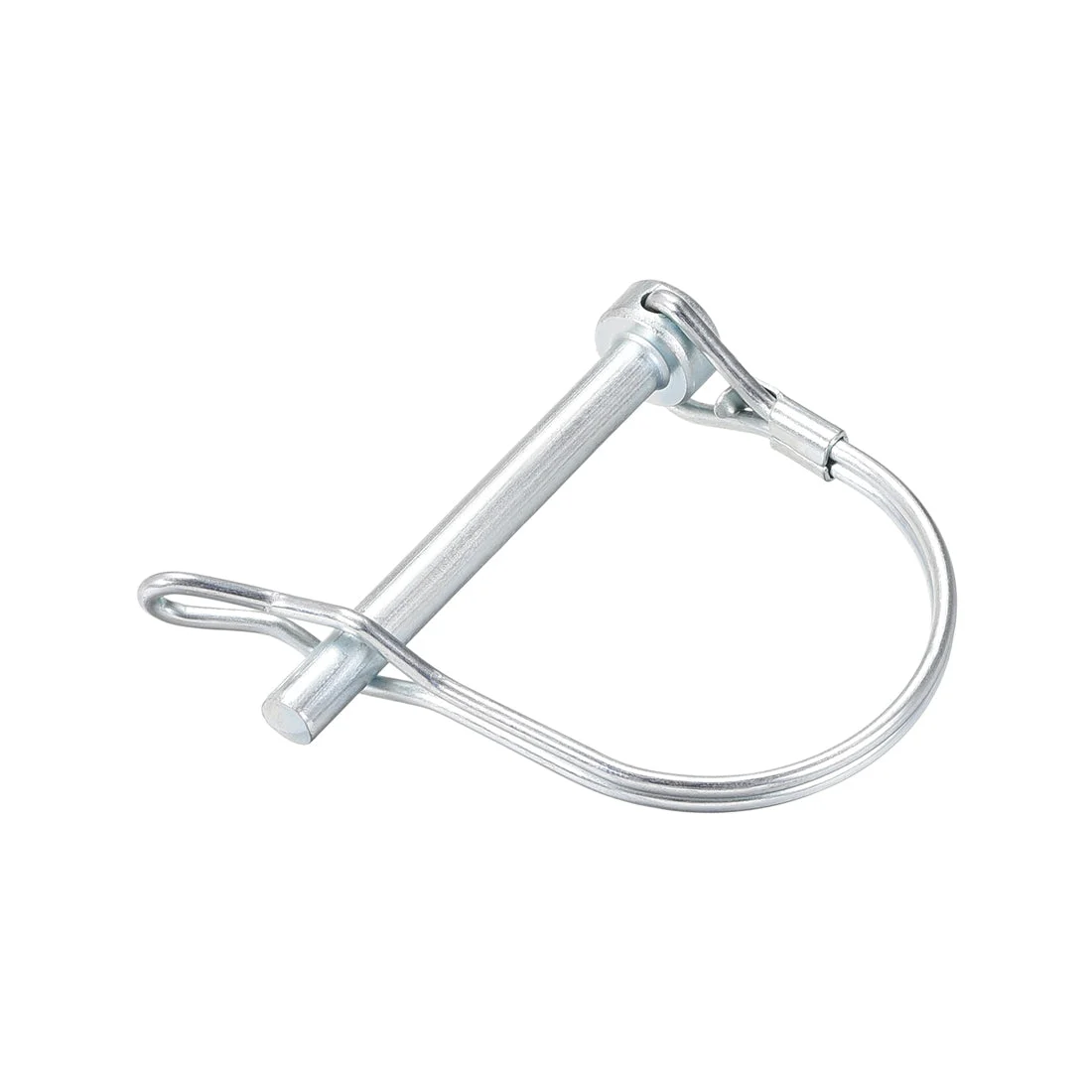 Shaft Locking Pin w Ear 6mmx55mm Coupler Pin for Farm Trailers Lawn Arch