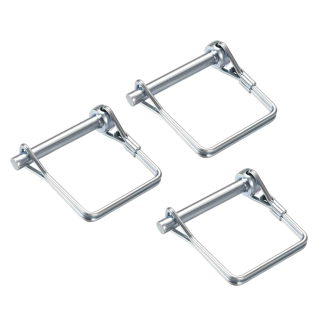 Shaft Locking Pin 6mmx45mm Coupler Pin for Farm Trailers Lawn Square 3PC