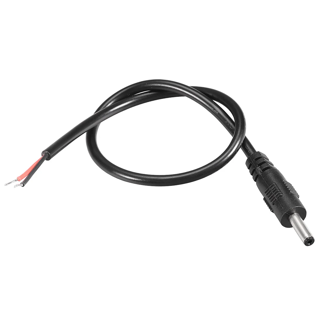 DC Power 3.5mm x 1.35mm 1A 24AWG 30cm Length Barrel Male Plug Connector Pigtail 10pcs