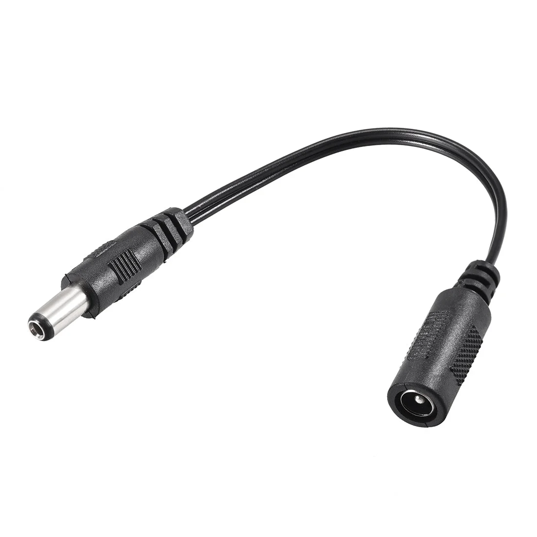 Tip Adapter Converter 5.5x2.1mm to 5.5x2.5mm 17cm DC Power Connect 2pcs