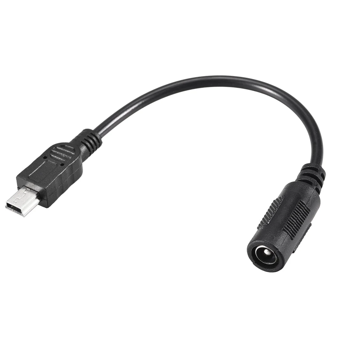 15cm DC Female Power Supply 5.5x2.1mm Adapter to Mini USB Plug Male Cable
