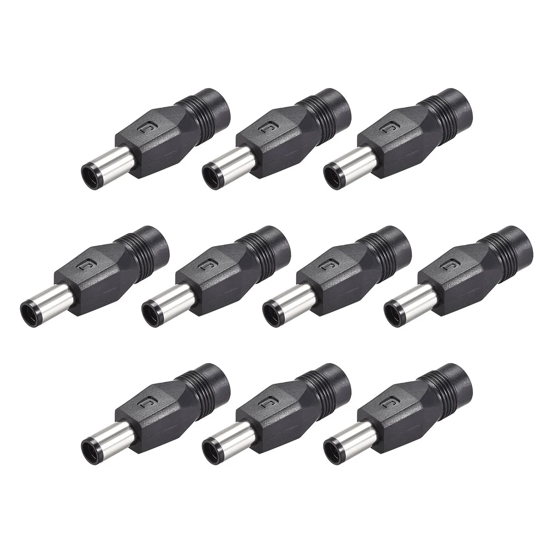10pcs DC Power Converter 7.4mm x 5.0mm Male to 5.5mm x 2.1mm Female Connector