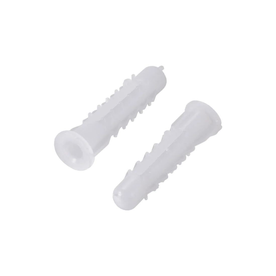 Uxcell 9x30mm Plastic Expansion Tube Bolts Column Frame Fixings White 200pcs