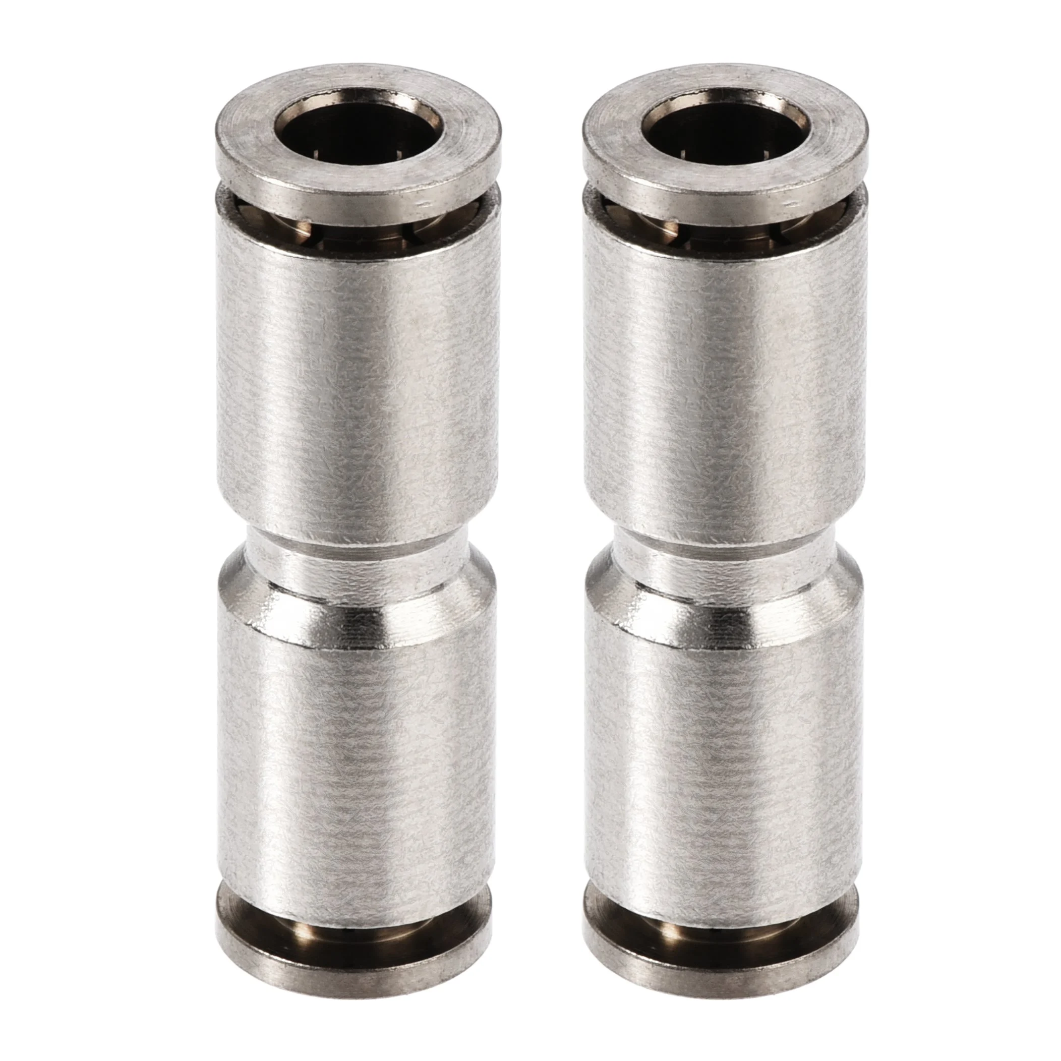 Push to Connect Tube Fitting Straight Pneumatic Connector for 6mm OD Tube 2pcs