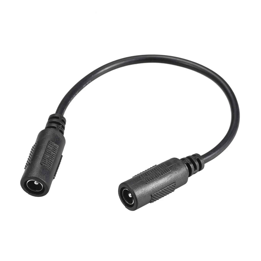 Tip Adapter Converter 5.5x2.1mm to 5.5x2.1mm Female 1.5A 22cm DC Power Connect
