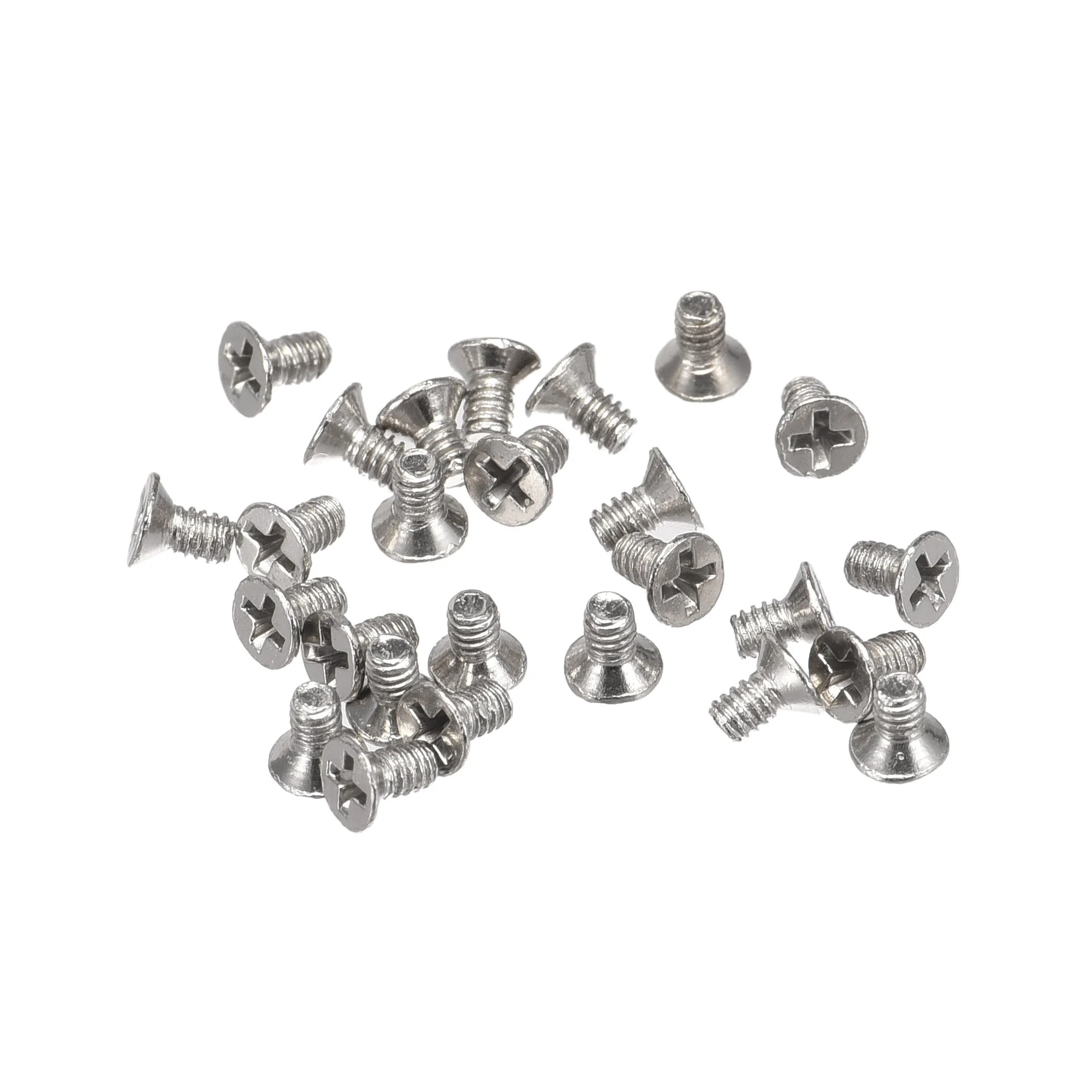 M1.6 x 3mm Tiny Screws Phillips Flat Head Screws Machine Screws 150pcs