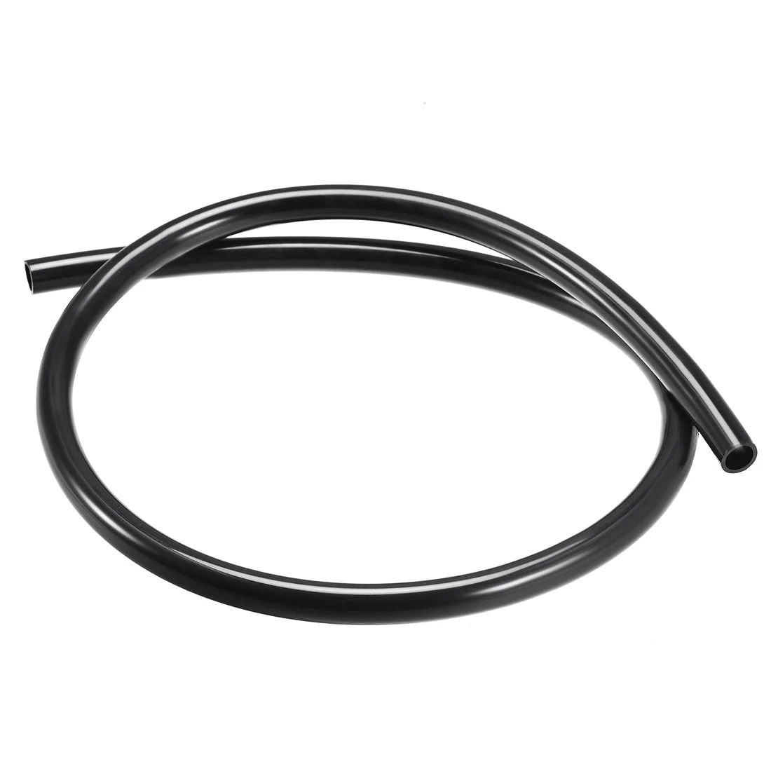 15mm OD 12mm ID 1m Long PA12 Nylon Tube for Air Line Brake Fluid Transfer Black