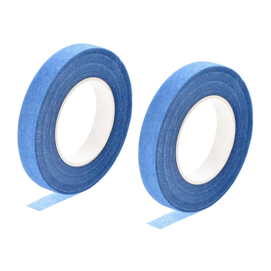 Uxcell 2Roll 1/2"x30Yard Blue Floral Tape Flower Adhesives Floral Arrangement Kit