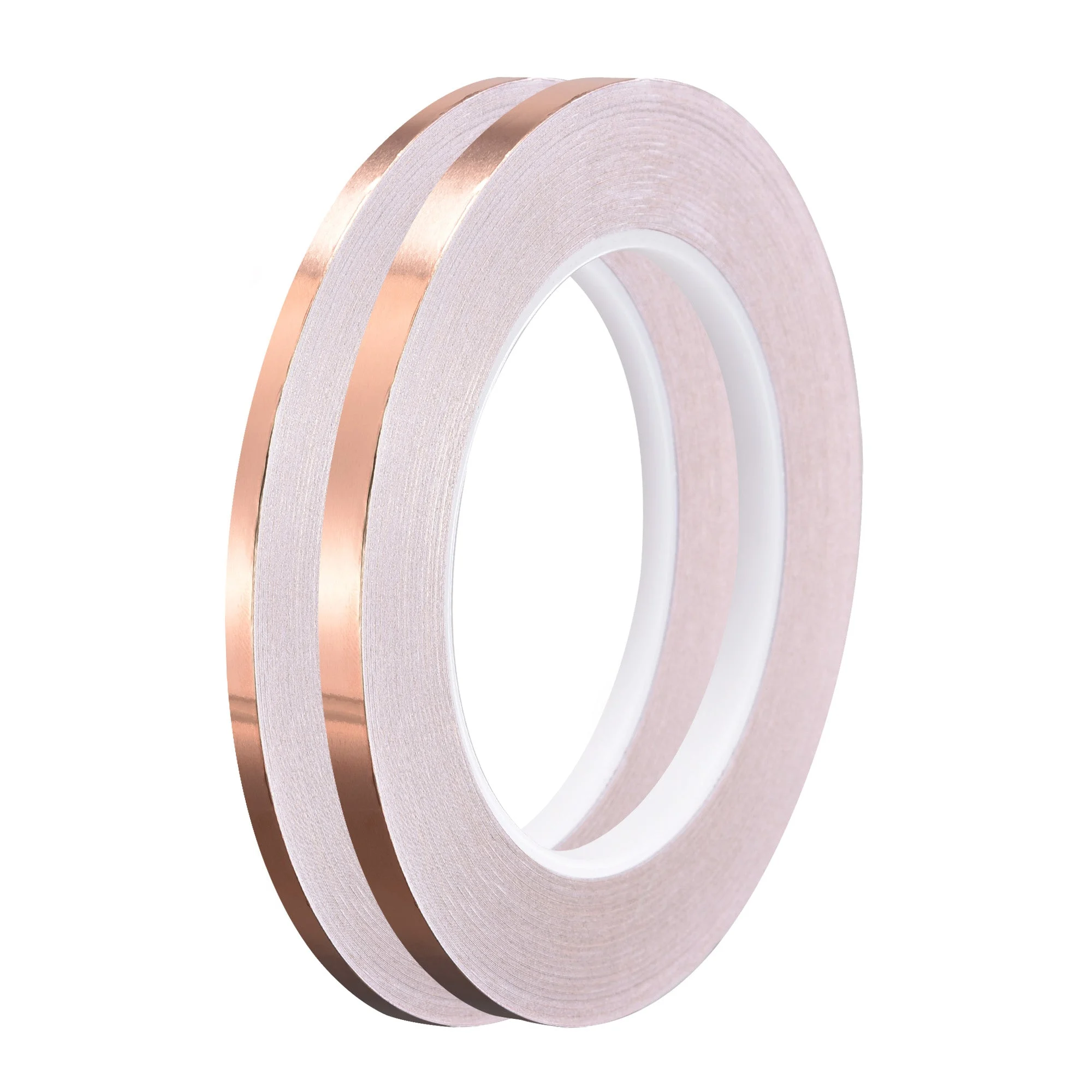 Single-Sided Conductive Tape Copper Foil Tape 4mm/6mm x 30m/98.4ft 2pcs